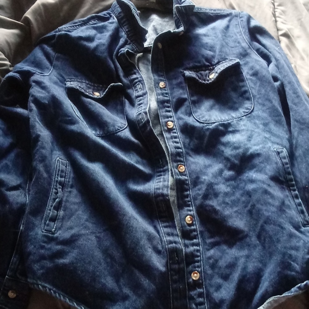 Denim top